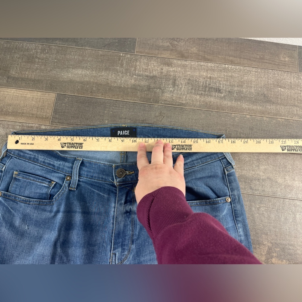 Paige Federal Jeans in Keller Wash - Picture 3 of 8